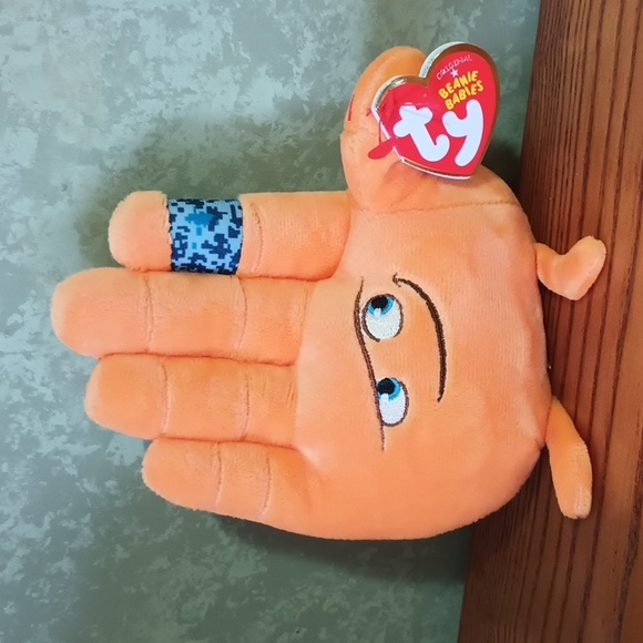 Ty Beanie Babies Hi-5 EMOJI MOVIE Plush Collectible Toy High 5 NWT B - Picture 1 of 8